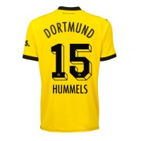 Fotballdrakt Dame Borussia Dortmund Mats Hummels #15 Hjemmedrakt 2023-24 Kortermet